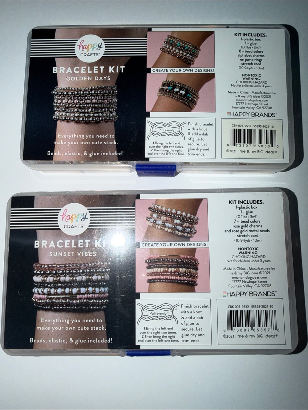 The Happy Planner bracelet kits set of 2